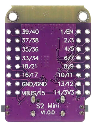 ESP32 S2 MINI 2.4G WIFI Module for IoT Development Board 4MB Flash 32PIN USB Type-C 2MB PSRAM ESP32-S2 Electronic Module