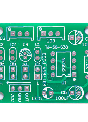 DIY Square Wave Signal Generator Kit NE555 MCU Pulse Adjustable Generator Signal Module Electronic Fabrication Projects DIY Electronic Kit