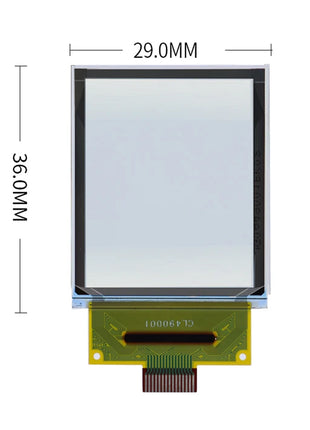 1.5 Inch OLED LCD Display Screen 15PIN Interface LD7138 Transparent Color Screen SPI Serial Port 128*64 Resolution 65K Colors OLED LCD Module