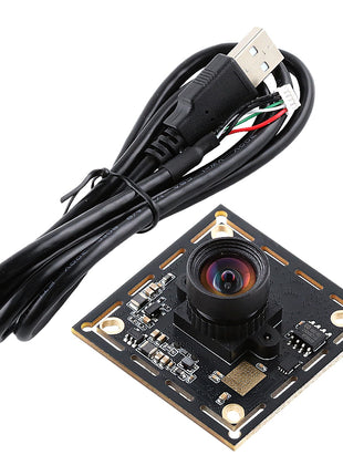 100 Degrees Global Shutter Exposure 120 FPS Black White OV9281 USB Camera Module