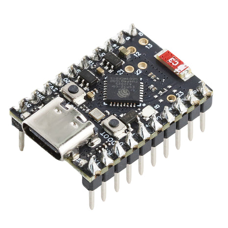 MINI Placa de desarrollo ESP32-C6 Módulo Wifi6 N4 BT con oscilador de cristal RISC-V de 32 bits 4 MB FLASH Kit soldado C6 de baja potencia Módulo electrónico