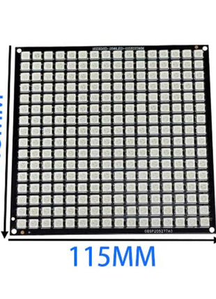 WS2812 LED Panel 256 Pixels Addressable RGB Matrix Electronic Module