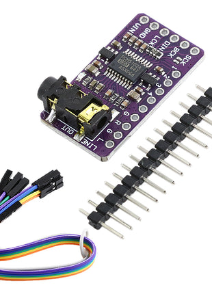 PCM5102 Stereo Audio DAC Decoder Board, I2S IIS Microcontroller Audio Module Electronic Module