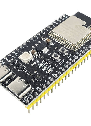 Placa de desarrollo ESP32-S3 con módulo WiFi BT de 2,4 G para IA, IoT, proyectos de bricolaje, MCU ESP32-S3 N16R8, 44 pines, tipo C, pines soldados, módulo electrónico