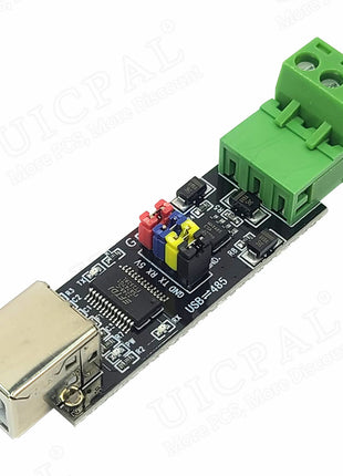 USB to TTL Conversion Module USB 2.0 to RS485 Converter FT232RL Chip TVS Tube USB Self-recovery Protection Electronic Module