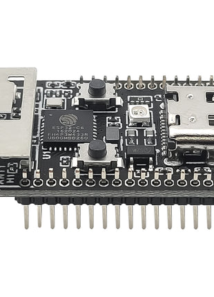 Tarjeta de desarrollo Wifi6 ESP-32 C6 RISC-V de 32 bits Módulo BT Wifi ESP32-C6 N4 con oscilador de cristal LED RGB FLASH de 4MB Módulo electrónico USB tipo C