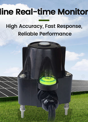 0-2000W Total Solar Radiation Sensor RS485 0-2V 4-20MA 400-1100nm Light Detector Sunshine Radiation Sensor Transmitter Pyranomer Sensor Module