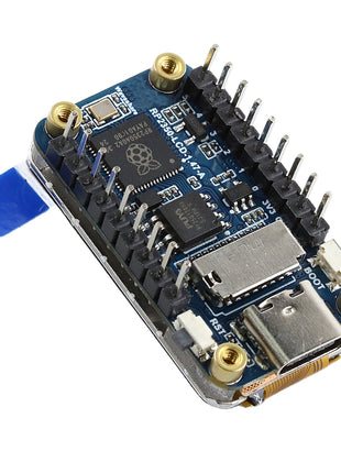 RP2350 MCU Board 1.47" 172×320 Color LCD Display Built-in RGB LED TF Card Expansion Slot