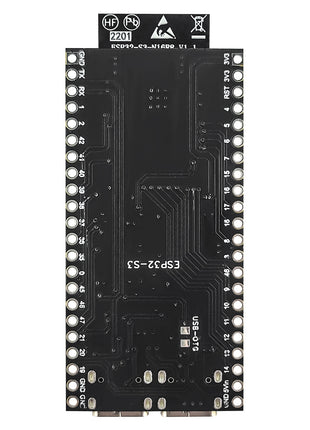 Placa de desarrollo IPEX ESP32-S3 con módulo WiFi BT de 2.4G para IA Internet de las cosas ESP32-S3WROOM1 N16R8 MCU Módulo electrónico de 44 pines Type-C 8M PSRAM