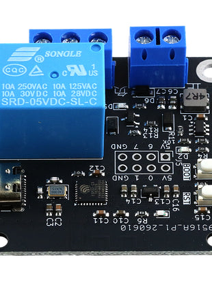 ESP32 WiFi Relay Module IoT Development Board Remote APP Control Switch Timing On‑Off Controller Electronic Module