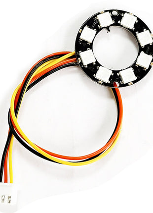 8 Bit WS2812 RGB Light Ring Development Board 5050 Smart Full-Colour RGB LED Learning Module DC4-7V Electronic Module