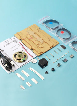 DIY LED Music Spectrum Electronic Kit Audio Sound Frequency Display PCB Soldering Project Practice Solder Diy Electronic Kits DIY Electronic Kit