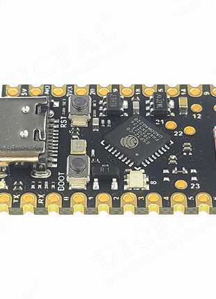 Placa de desarrollo MINI ESP32-C6 Módulo Wifi6 N4 BT con oscilador de cristal RISC-V de 32 bits 4 MB FLASH Módulo electrónico ESP-32 C6 de bajo consumo