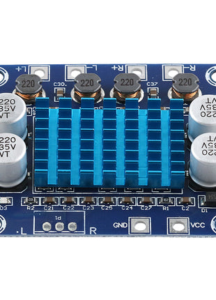 XH‑A232 HD Digital Audio Amplifier Board MP3 Amplifier Module 12V 24V Speaker Amplifier Board Dual‑Channel 30W Electronic Module