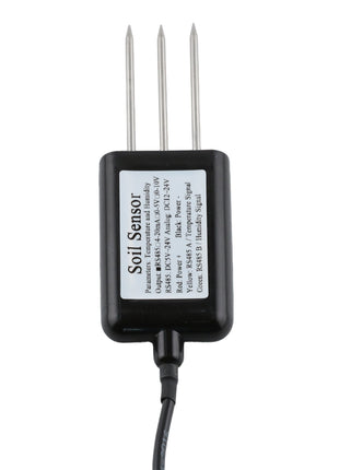 Soil Temperature Humidity Sensor Probe RS485 Output 0-5V 0-10V 4-20mA Analog Soil Moisture Detector Sensors IP68 Protection Sensor Module