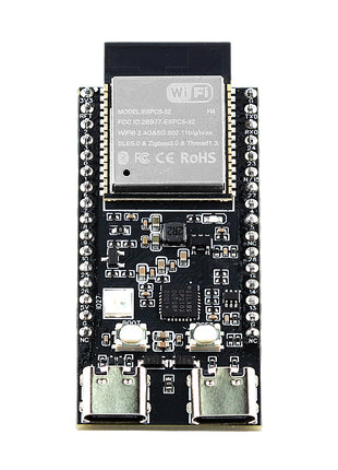 CP2102 ESP-32 C5 Development Board Dual-frequency 2.4G 5GHz WiFi Module ESP-32-C5-DevKitC-1 N4 4MB Flash WIFI6 32PIN TYPE-C Electronic Module