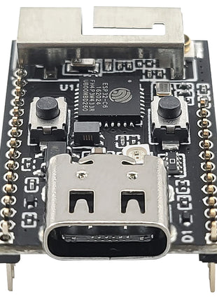 Tarjeta de desarrollo Wifi6 ESP-32 C6 RISC-V de 32 bits Módulo BT Wifi ESP32-C6 N4 con oscilador de cristal LED RGB FLASH de 4MB Módulo electrónico USB tipo C