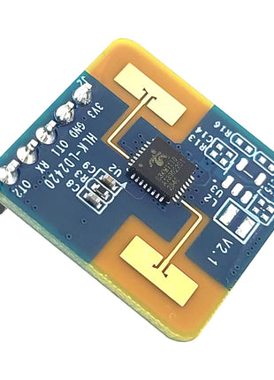 Módulo de radar LD2420, módulo de sensor de movimiento humano, 24 GHz, compatible con interfaz GPIO UART, sensor inteligente de bajo consumo, módulo electrónico de 5 pines