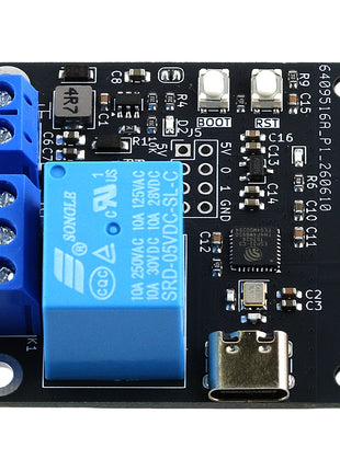 ESP32 WiFi Relay Module IoT Development Board Remote APP Control Switch Timing On‑Off Controller Electronic Module