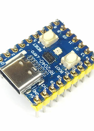 RP2040-Zero RP2040 para Raspberry Pi Módulo de placa de desarrollo de microcontrolador PICO Dual-core 264K 2MB Flash 133MHz Módulo electrónico