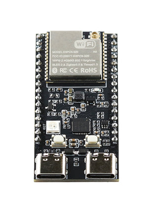 Módulo electrónico de antena extendida WIFI6 con placa de desarrollo CP2102 ESP-32 C5 de doble frecuencia 2,4G y 5GHz WiFi ESP32-C5-DevKitC-1 de 4MB Flash