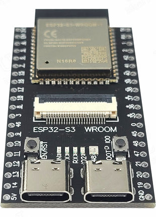 Placa de desarrollo ESP32-S3 N16R8 Módulo de cámara WiFi BT 2.4G para OV2640 OV5640 8MB Módulo electrónico PSRAM 16MB FLASH ESP-32 S3 N16R8 Módulo de cámara electrónica