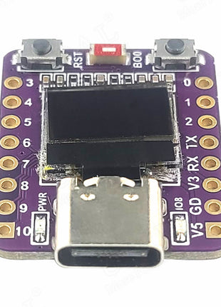MINI ESP32-C3 Development Board 2.4G Wifi 4 BT Module with 0.42 Inch OLED Display 4MB Flash Ceramic Antenna USB Type-C ESP32 C3 Electronic Module