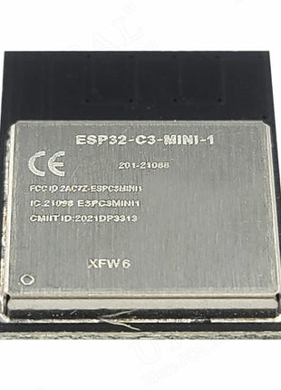 ESP32-C3-MINI-1 2.4G Wifi BT BLE5.0 Module for Smart Home Internet of Things N4 4MB Flash 85°C ESP32 C3 Electronic Module
