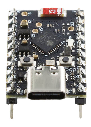 MINI Placa de desarrollo ESP32-C6 Módulo Wifi6 N4 BT con oscilador de cristal RISC-V de 32 bits 4 MB FLASH Kit soldado C6 de baja potencia Módulo electrónico