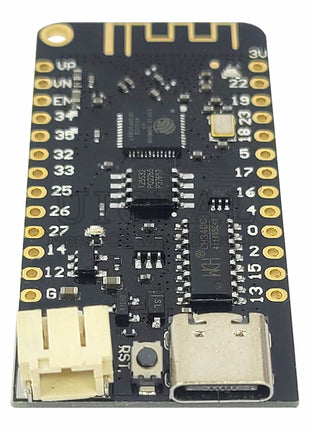 Módulo de placa de desarrollo ESP-32 para módulos MicroPython 2.4G Wifi BT con interfaz de batería de litio FLASH de 4MB Módulo electrónico USB Tipo-C