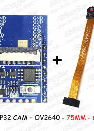 ESP32-CAM with OV2640 Camera Module Kit 66 120 160 Degrees 650nm 850nm Night Vision DVP 24Pin 2MP 2.4GHz WiFi Camera 4MB FLASH Electronic Module