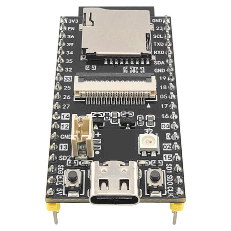 Placa de desarrollo ESP-32 CAM con módulo de cámara OV2640, antena IPEX de 2.4G extendida, flash de 8 MB, PSRAM de 8 MB, ranura TF, puerto de batería, módulo electrónico ESP32-S