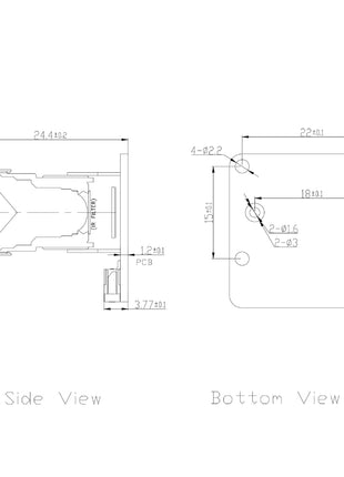 12.3MP IMX477 Fisheye Camera Module 160 Degree Ultra‑Wide Angle  Camera Module