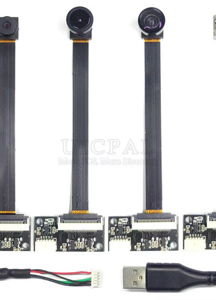 New OV5640 USB Camera Module UVC Drive-free to 5Pin USB Cable 66 120 160 Degrees Auto Focus HD 5MP for Android WIN XP 7 8 10 Camera Module