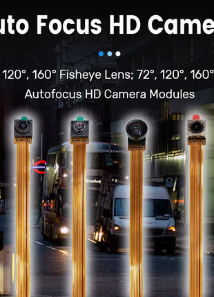 15CM OV5647 Camera Module for Raspberry Pi 5 ZERO Development Board 72 120 160 Degrees Wide Lens Auto Focus HD 5MP Camera Module Camera Module