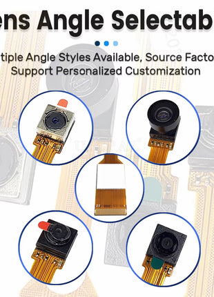 15CM OV5647 Camera Module for Raspberry Pi 5 ZERO Development Board 72 120 160 Degrees Wide Lens Auto Focus HD 5MP Camera Module Camera Module