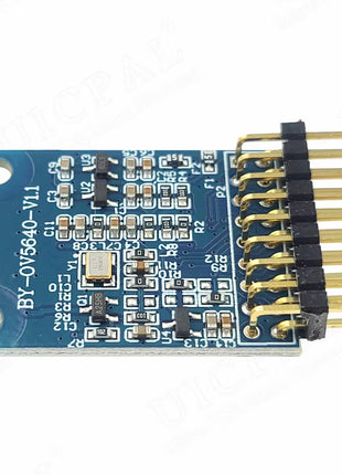 OV5640 Camera Module Adapter Board with Double Flash Light Control Development Board 8-Bit SCCB IIC Port 18PIN RGB YUV JPEG Camera Module