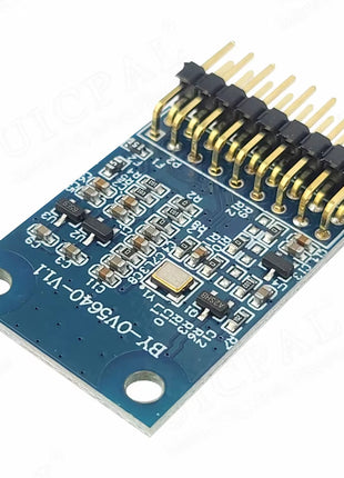 OV5640 Camera Module Adapter Board with Double Flash Light Control Development Board 8-Bit SCCB IIC Port 18PIN RGB YUV JPEG Camera Module