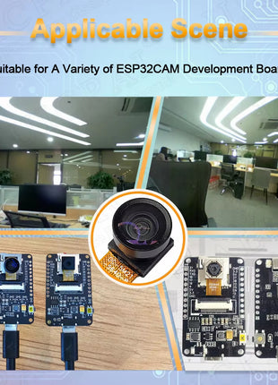 21MM OV5640 Camera Module 66 120 160 Degrees Wide Angle 24PIN 0.5MM Spacing DVP MIPI Camera Module