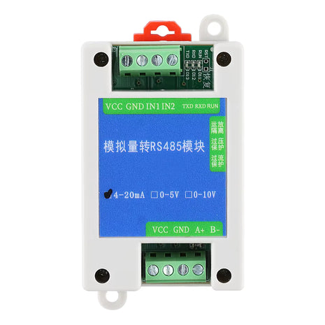 Conversion Module Analog 4-20mA 0-5V 0-10V to RS485 Modbus RTU Protocol 2 4 8 Channel Digital RS485 Transform Modules Sensor Module