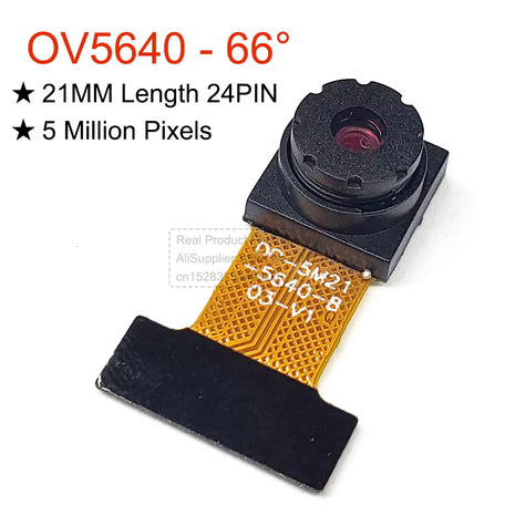 21MM OV5640 Camera Module 66 120 160 Degrees Wide Angle 24PIN 0.5MM Spacing DVP MIPI Camera Module