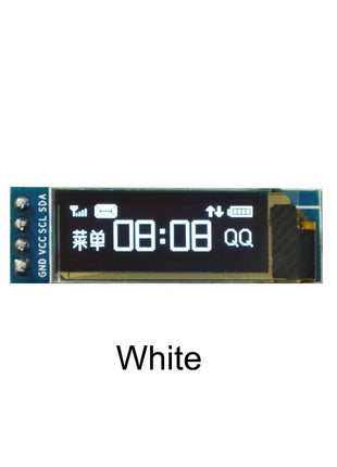 0.91 inch OLED Display Module IIC 12832 Drive IC SSD1306 OLED Screen 3.3V-5V OLED LCD Module