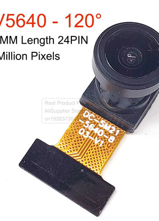 21MM OV5640 Camera Module 66 120 160 Degrees Wide Angle 24PIN 0.5MM Spacing DVP MIPI Camera Module