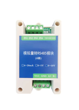 Conversion Module Analog 4-20mA 0-5V 0-10V to RS485 Modbus RTU Protocol 2 4 8 Channel Digital RS485 Transform Modules Sensor Module