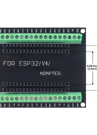 ESP32 ESP8266 Expansion Board Module for ESP32 Development Board 30Pin 38Pin GPIO 1 into 2 Electronic Module