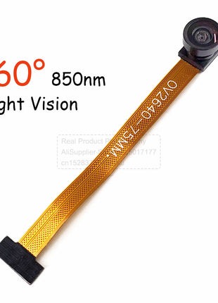NEW OV2640 Camera Module for ESP-32 CAM Camera Module 2MP 222 200 180 66 120 160 Degree 650nm 850nm Night Vision DVP 24PIN 0.5MM Camera Module