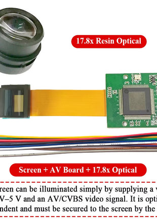 0.4 inch EVF Viewfinder Integrated Microdisplay Module Camera Module