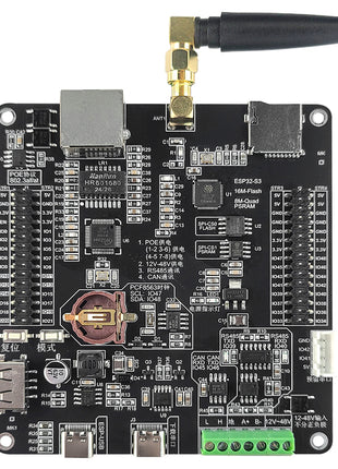 RS485 ESP32-S3 N16R8 Development Board POE Power 3DBI BT WiFi Module AI Industrial Internet of Things W5500 ETH PCF8563 TF USB Electronic Module