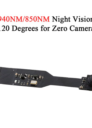OV5647 Camera Module for Raspberry Pi 5 ZERO Camera Wide Angle Fisheye Night Vision Edition 120 160 Degree 5 Million Pixels 6CM Camera Module