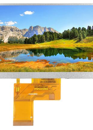 5 Inch TFT LCD Display Module 800*480 RGB IPS 40Pin 3.3V ILITTEK Driver 500 Illumination Capacitive Resistance Touch Screen OLED LCD Module